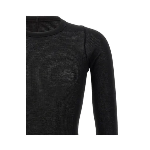 Rick Owens Long Sleeved Knitted T-Shirt