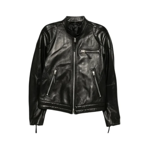 Tom Ford Zipped Leather Biker Jacket