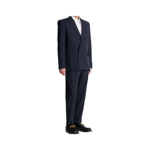 Wool Pinstripe Blazer