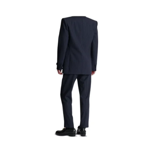 Wool Pinstripe Blazer