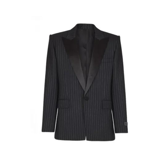Pinstripe Suit Jacket