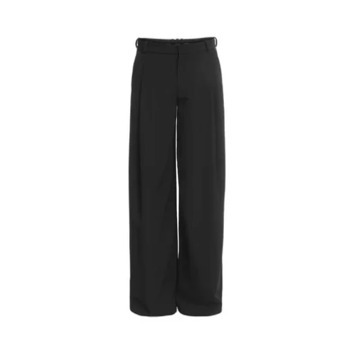 Loose-Fitting Casual Pants With Belt Loops