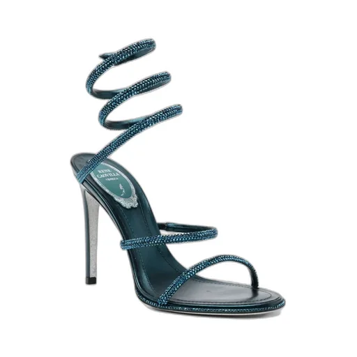 Ren Caovilla Embellished Heeled Sandals