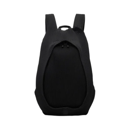 Pleated-Effect Backpack