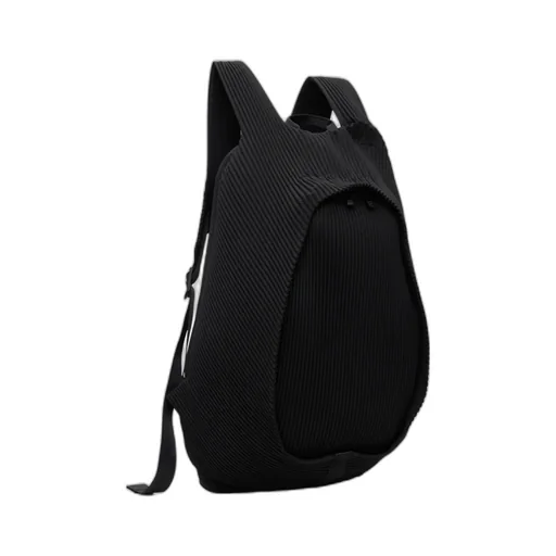 Pleated-Effect Backpack