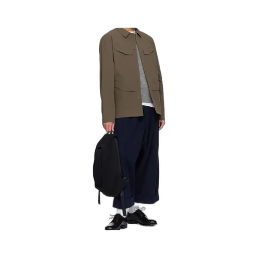 Pleated-Effect Backpack