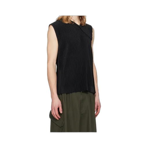 Pleated Vest