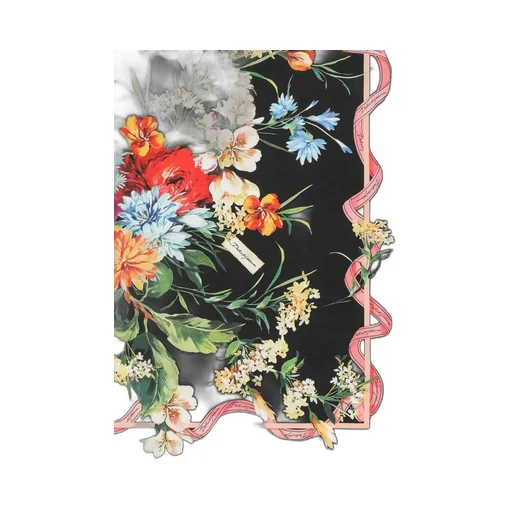 Floral-Print Scarf