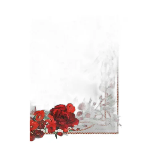 Dolce & Gabbana Rose Printed Headscarf