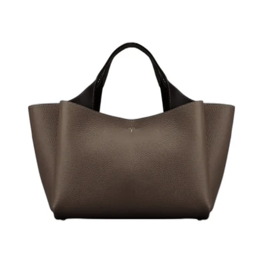 Logo-Embossed Tote Bag