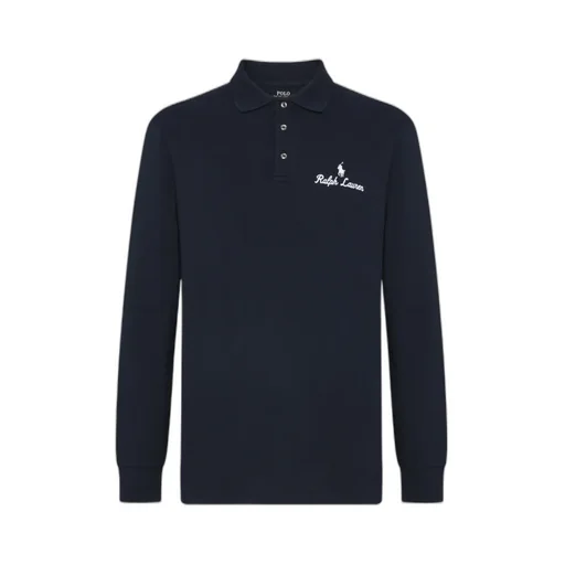 Polo Ralph Lauren Logo Detailed Long-Sleeved Polo Shirt