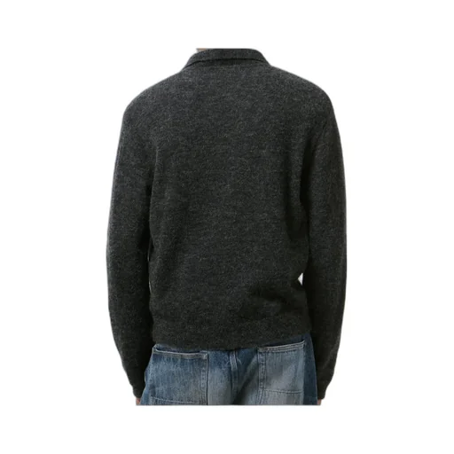 Polo Collar Cardigan