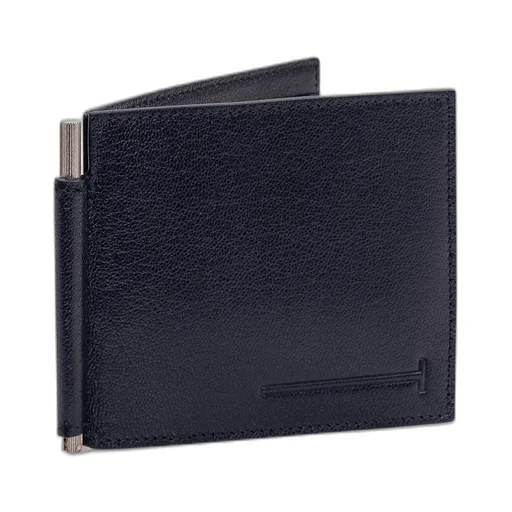 Tom Ford T-Line Logo Printed Bi-Fold Wallet