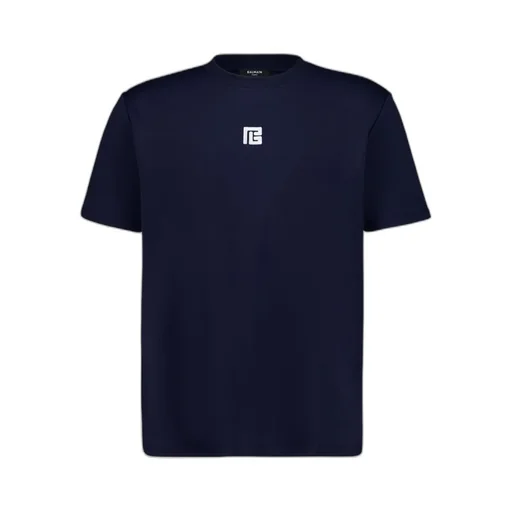 Balmain Logo Embroidered T-Shirt