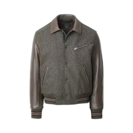 Jeremy British Wool Varsity Jacket
