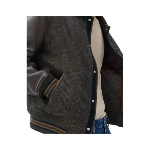 Jeremy British Wool Varsity Jacket