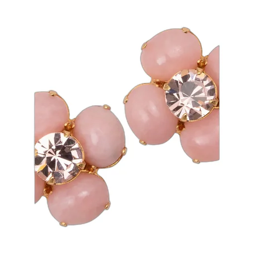 Flower-Shaped Stud Earrings