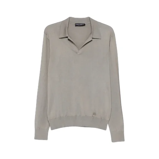 Dolce & Gabbana Dg Logo Plaque Polo Shirt