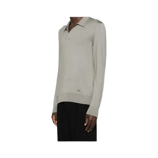 Dolce & Gabbana Dg Logo Plaque Polo Shirt