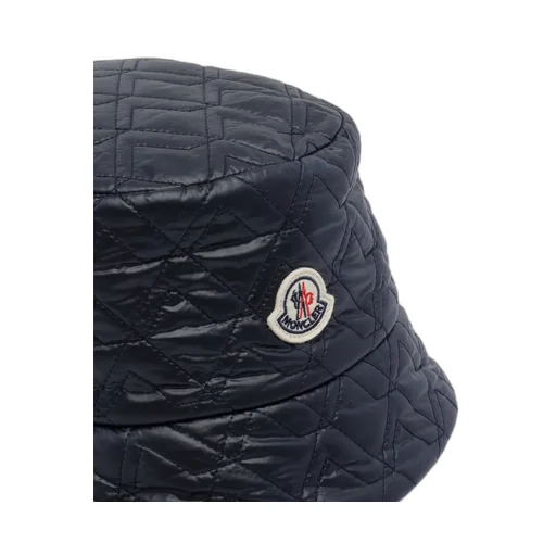 Moncler Logo Patch Quilted Bucket Hat