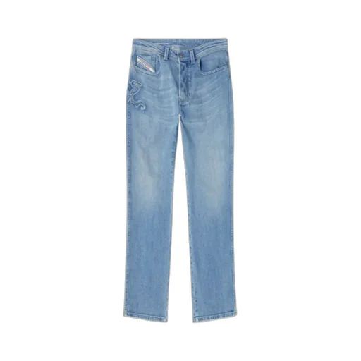 1985 Larkee Embroidered Straight Jeans