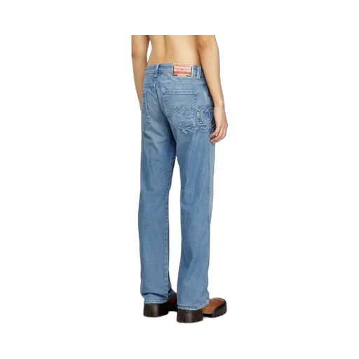 1985 Larkee Embroidered Straight Jeans