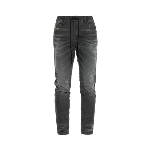 Drawstring-Waist Skinny Jeans