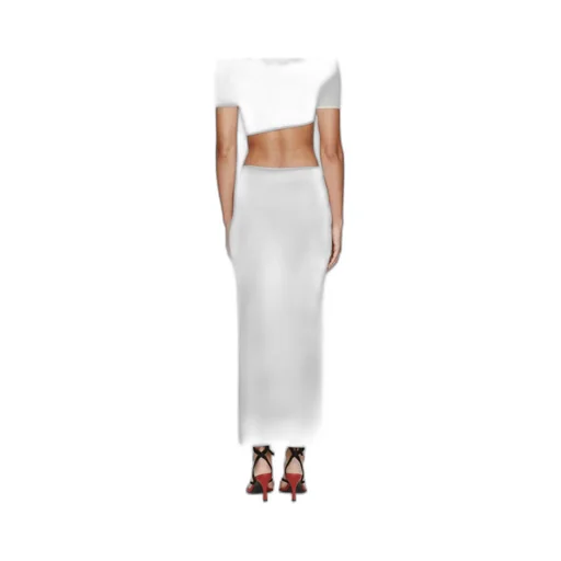 Maparadita Cut-Out Short-Sleeve Top