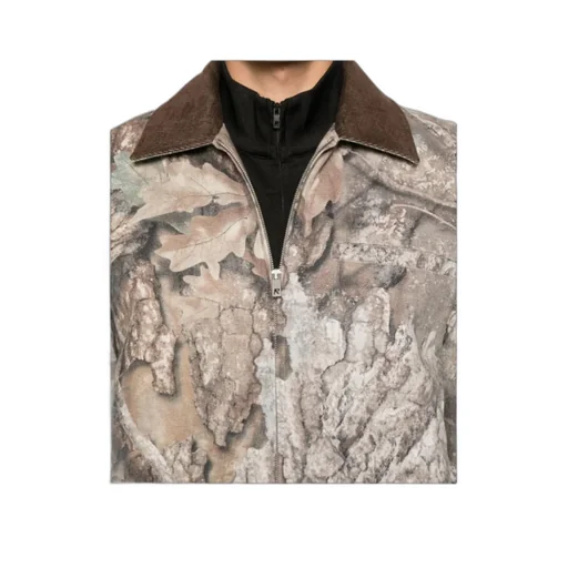 Represent Camouflage Print Jacket