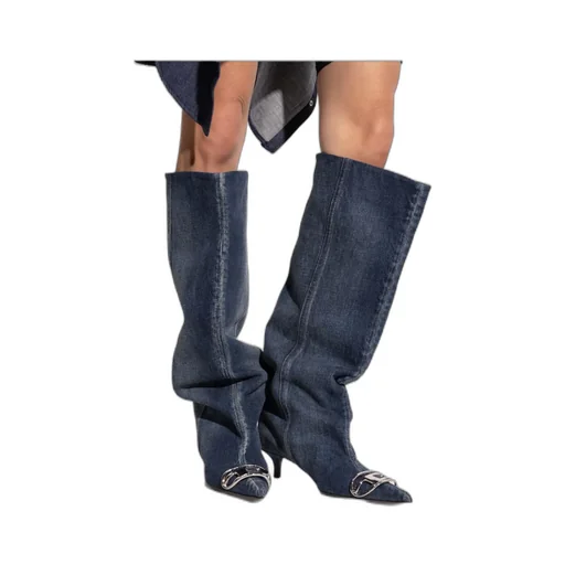 D-Venus Denim Boots