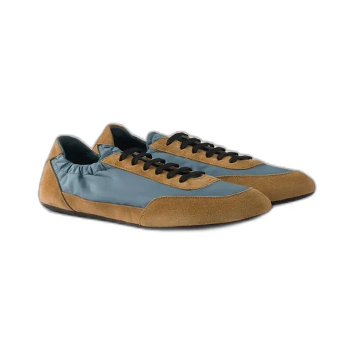 Prada Two-Toned Collapse Sneakers