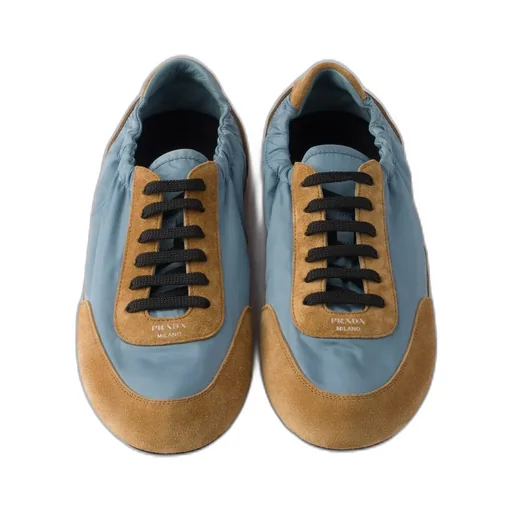 Prada Two-Toned Collapse Sneakers