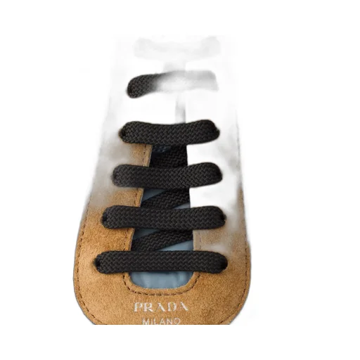 Prada Two-Toned Collapse Sneakers
