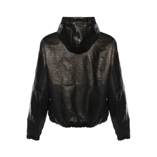 Giuliano Galiano Bronx Hooded Zip-Up Coat