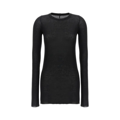 Rick Owens Long Sleeved Knitted T-Shirt