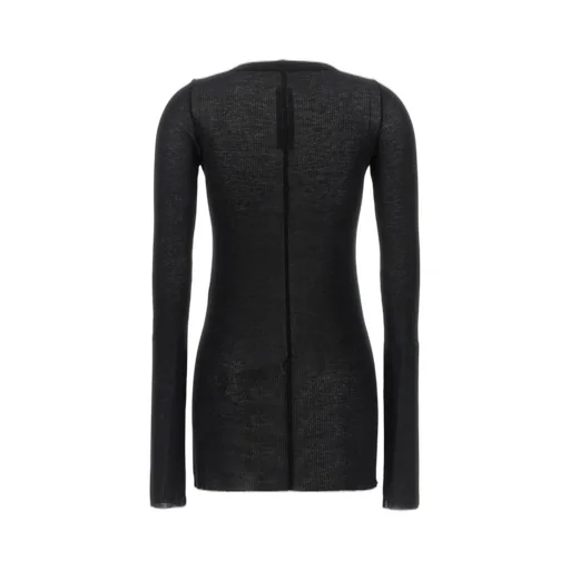Rick Owens Long Sleeved Knitted T-Shirt