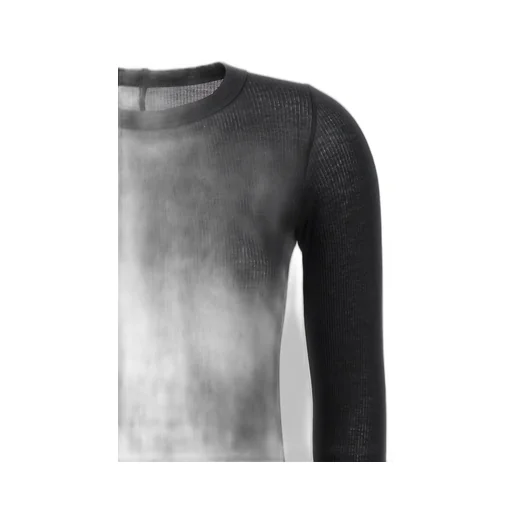 Rick Owens Long Sleeved Knitted T-Shirt