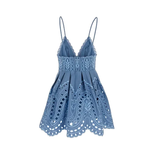 Charo Ruiz Nix Embroidered Mini Dress