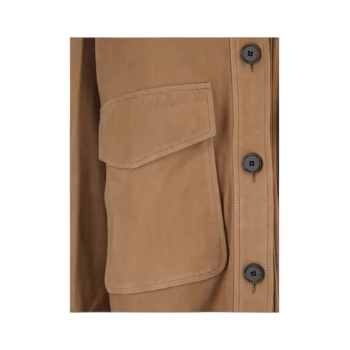 Button Patch Pocket Jacket