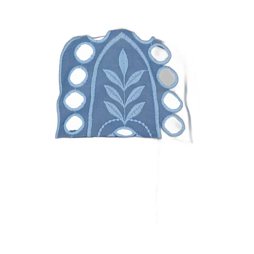 Charo Ruiz Nix Embroidered Mini Dress