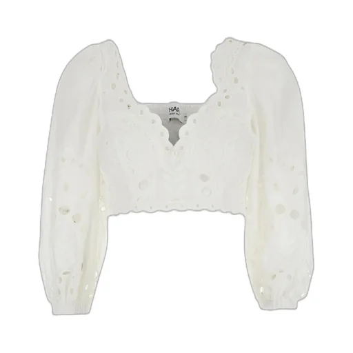 Charo Ruiz Luna Broderie Long Sleeve Top