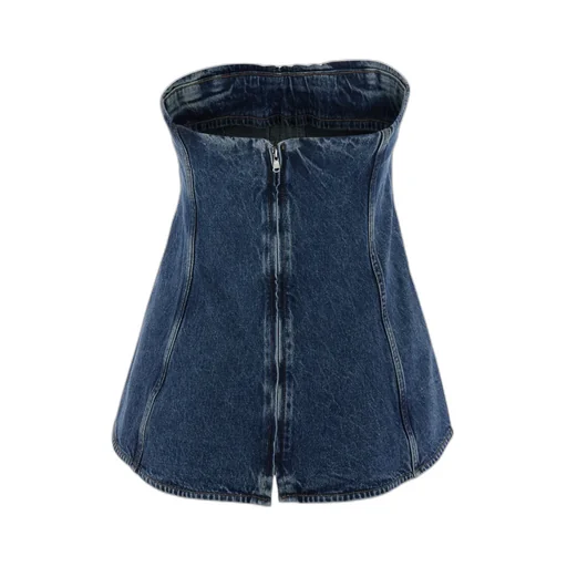 Agolde Lara Strapless Corset Top