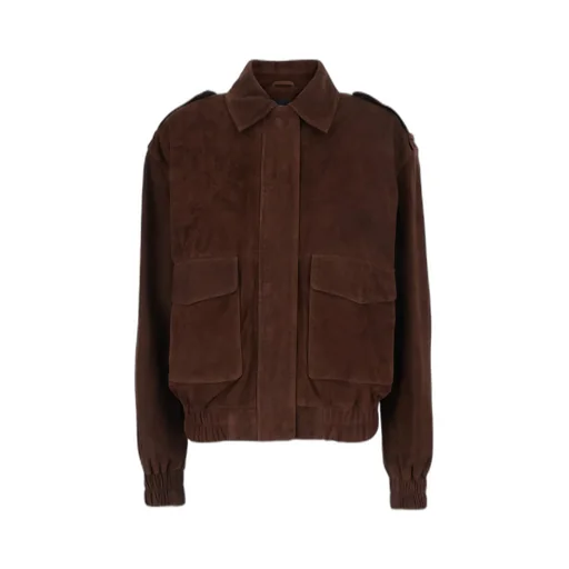 Arma Halti Suede Bomber Jacket