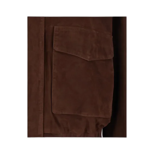 Arma Halti Suede Bomber Jacket