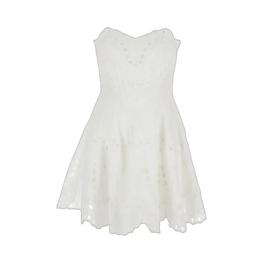 Charo Ruiz Bail Broderie Short Dress