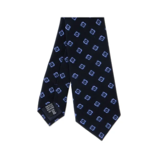Giorgio Armani All Over Logo Printed Tie