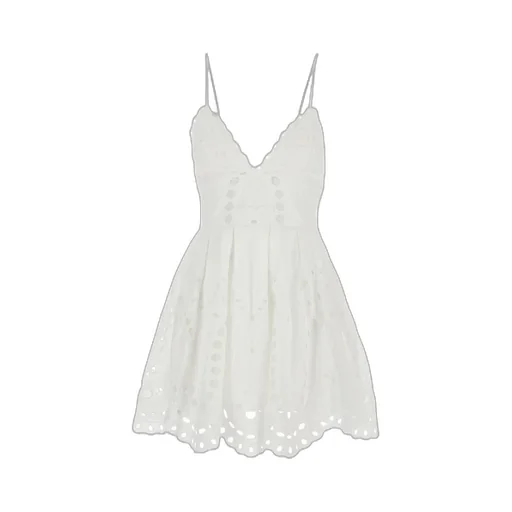 Charo Ruiz Nix Broderie Mini Dress