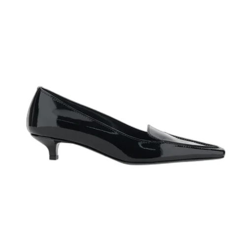 Square-Toe High Heels