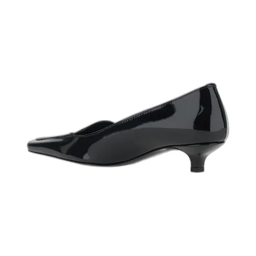 Square-Toe High Heels