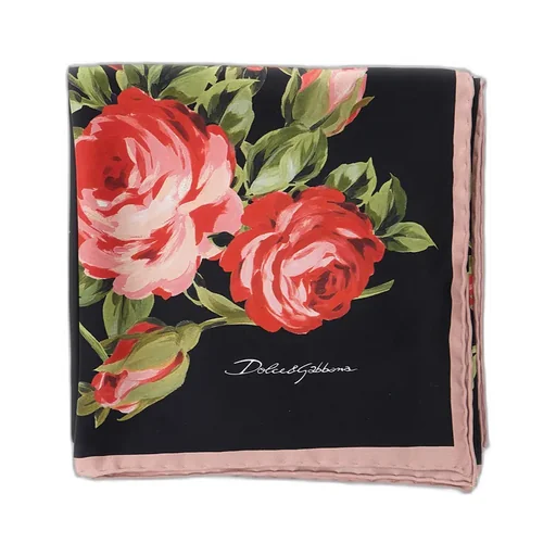 Dolce & Gabbana Floral Printed Square Scarf